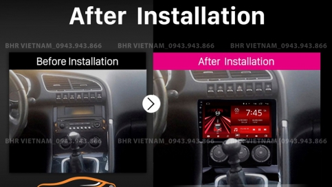 Màn hình DVD Android xe Peugeot 3008 2008 - 2017 | Gotech GT6 New